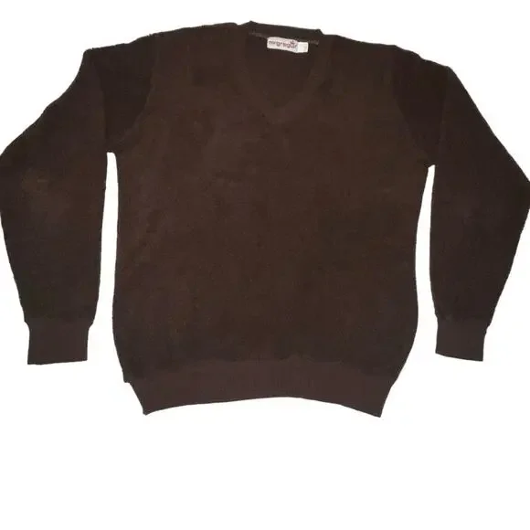 Vintage 70s 80s McGregor Fleece Sweater Sz L - Picture 2 of 9